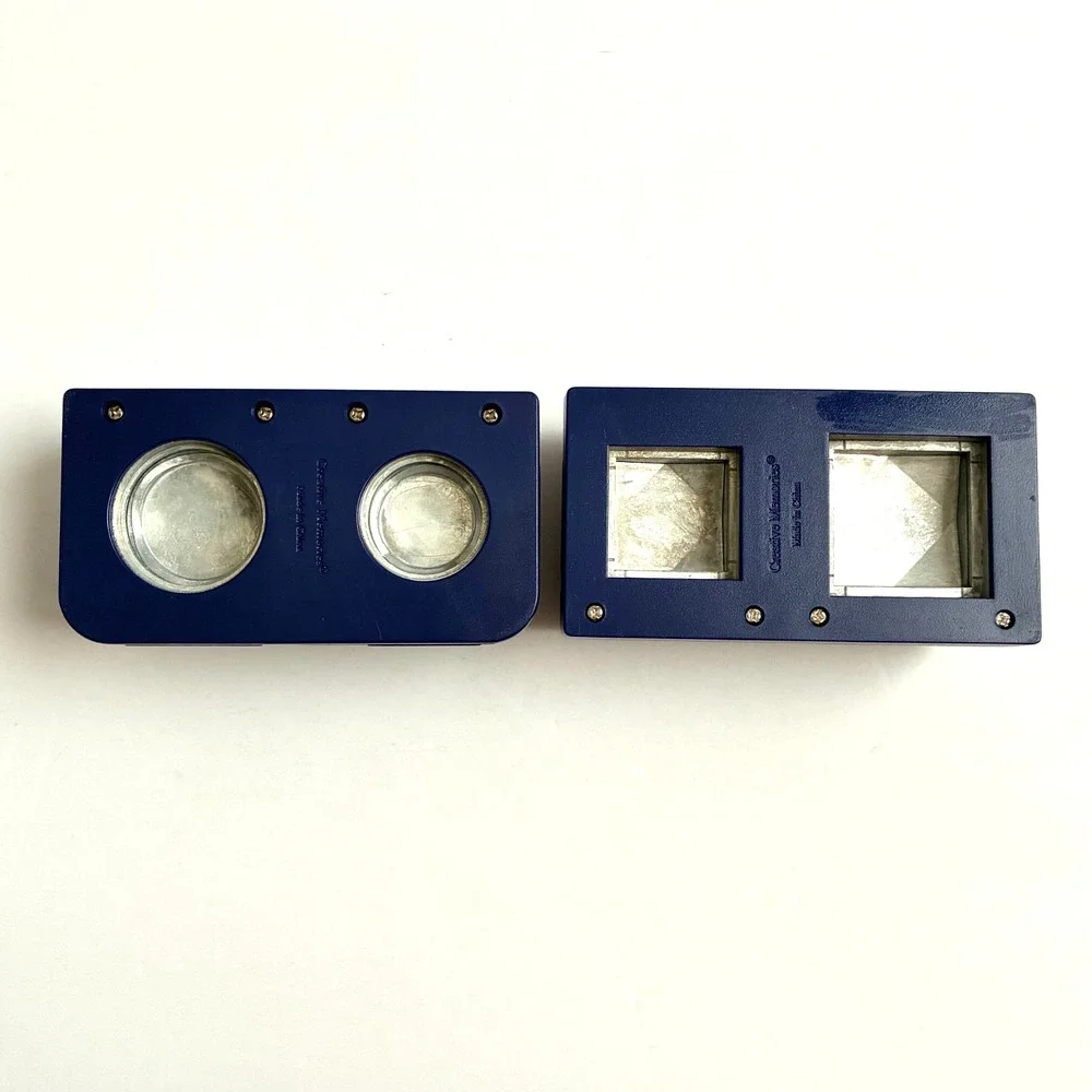 Creative Memories Paper Punches Lot of 2 Square and Circle Maker Double Punch